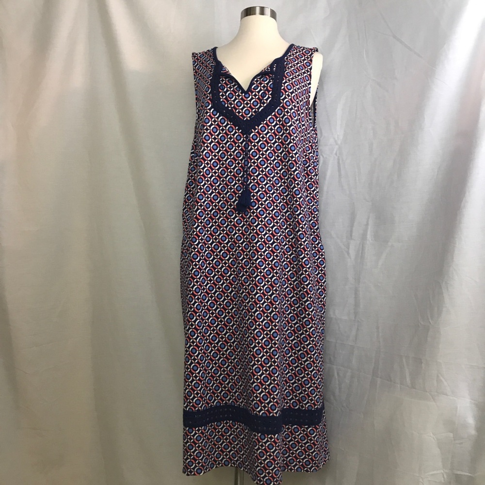C. Wonder Petite Printed Knit Midi